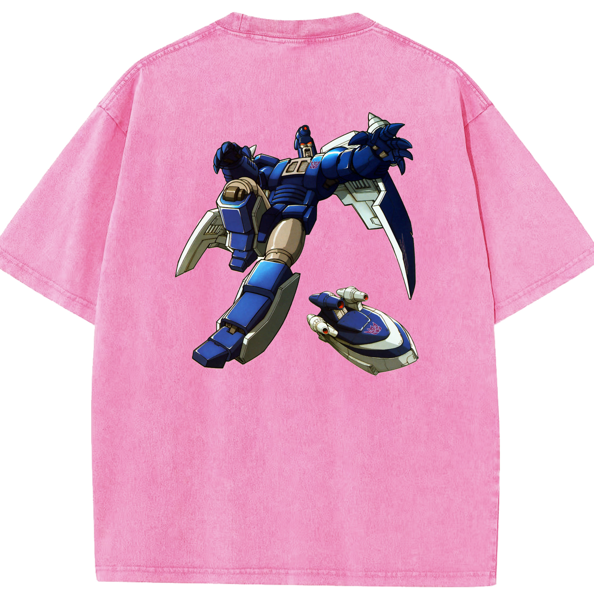 （画像用）  綿100% ヴィンテージ風 半袖Tシャツ（背面プリント）